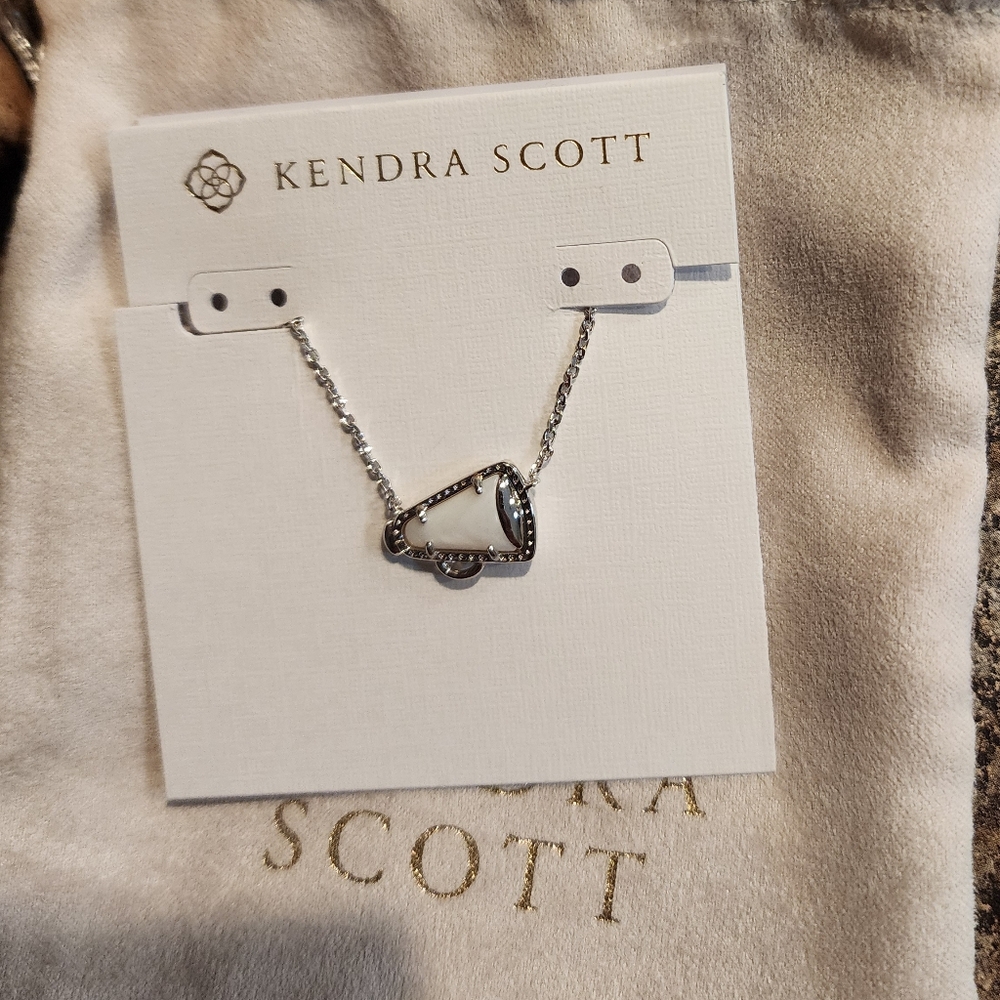 Kendra scott cheer megaphone necklace